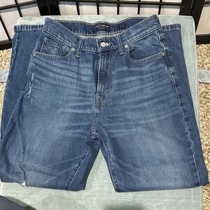 Lucky Brand Women's High Rise Blue Jeans Size 6/28 Loose Fit